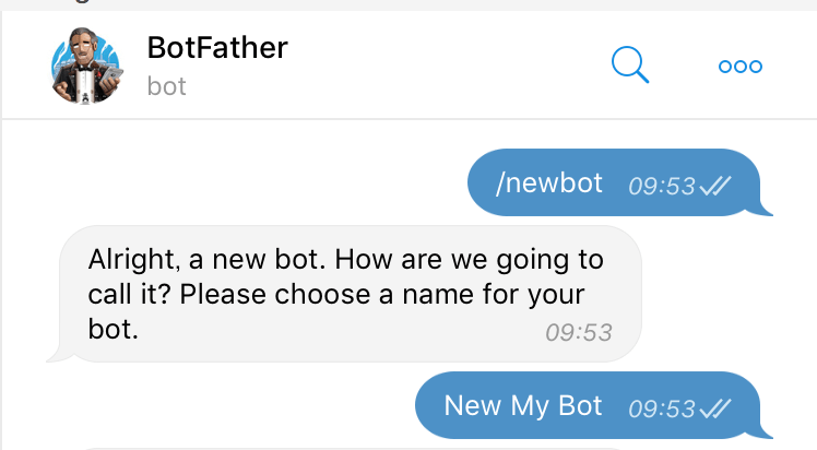 Create a new bot